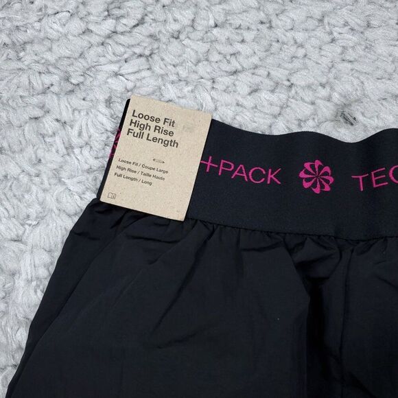 Nike Sportswear Tech Pack Women's Repel Pants Wide Leg Black Pink Size XS - Picture 8 of 11